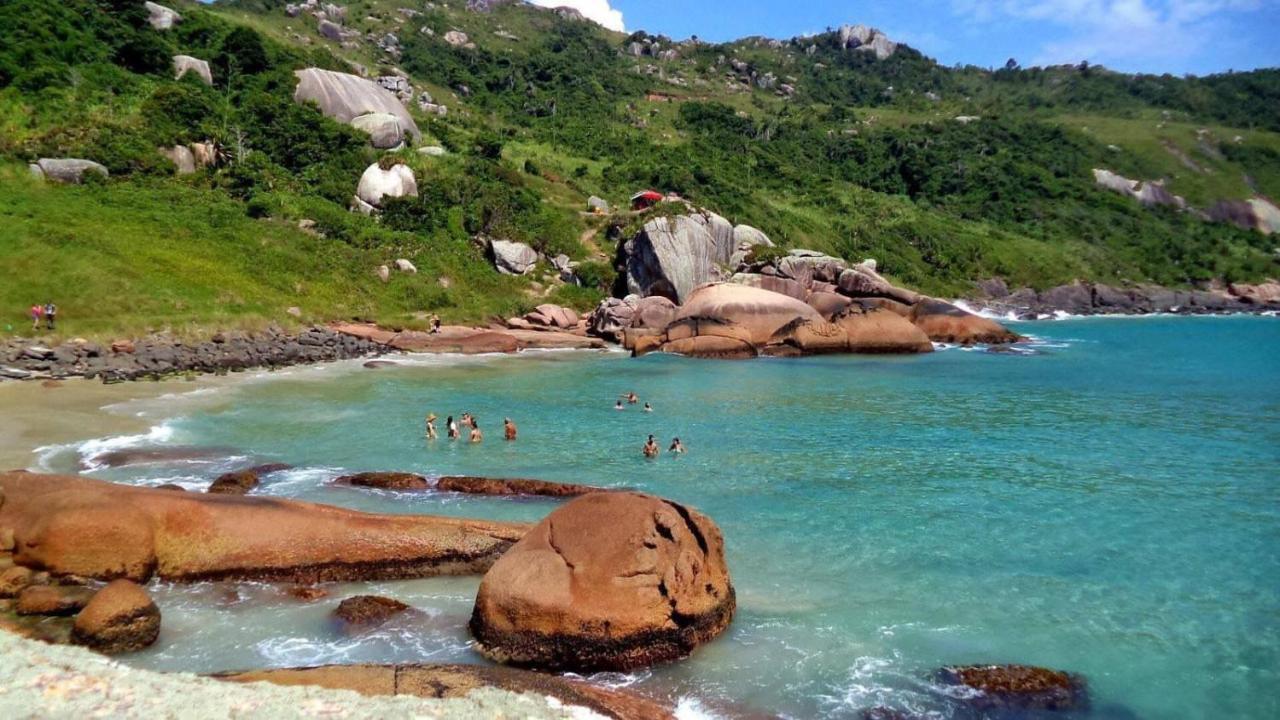הוילה Florianópolis Casa De Temporada No Sul Da Ilha Com Piscina מראה חיצוני תמונה
