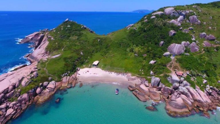 הוילה Florianópolis Casa De Temporada No Sul Da Ilha Com Piscina מראה חיצוני תמונה