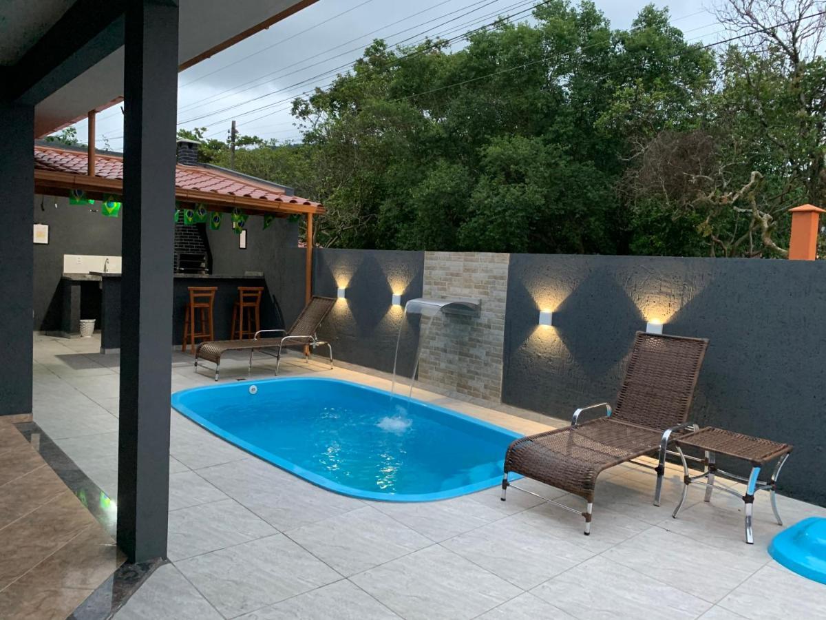 הוילה Florianópolis Casa De Temporada No Sul Da Ilha Com Piscina מראה חיצוני תמונה